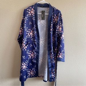 Morgan Lane Flower Blue Robe